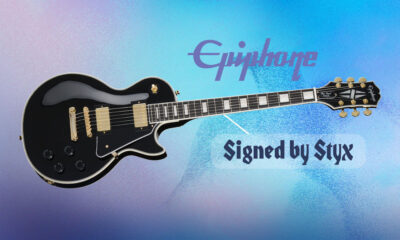 Styx signed guitar