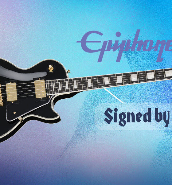 Styx signed guitar