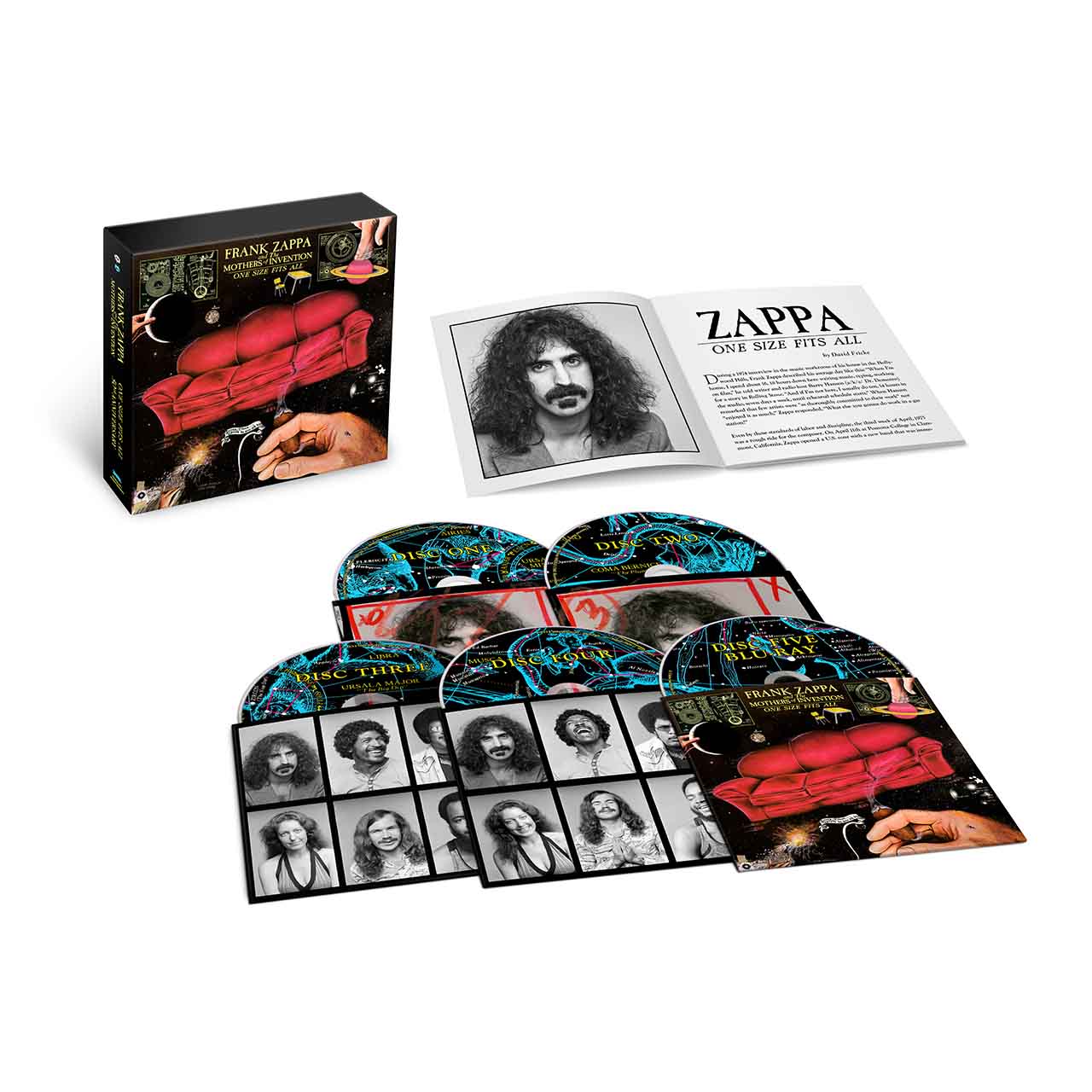 洋楽 Presents Jabs And Cuts Volume One Live F Frank Zappa's 'One Size Fits All' Gets 50th Anniversary Reissue