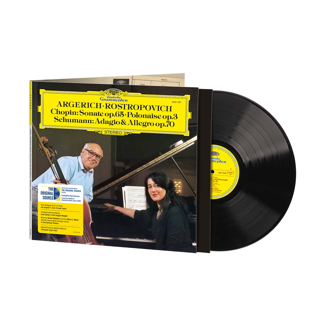 DG Original Source Series Reissues Chopin And Mussorgsky On Vinyl