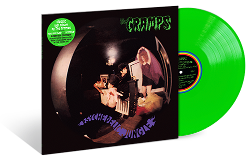 Cramps - Psychedelic Jungle Fluorescent Green Vinyl LP
