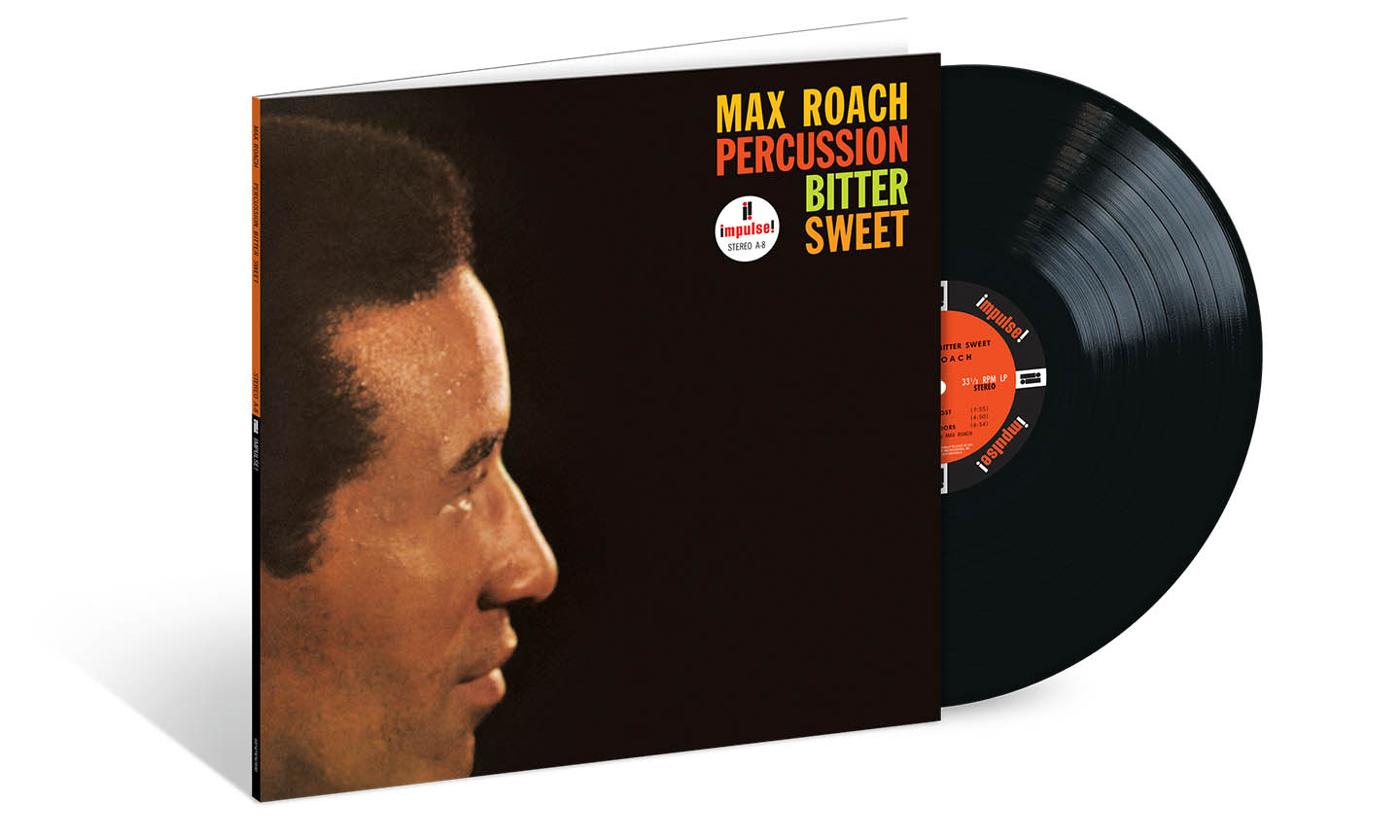 洋楽 Max Roach Percussion Bitter Sweet LP Max Roach's 'Percussion Bitter Sweet' Gets Verve Vault Reissue