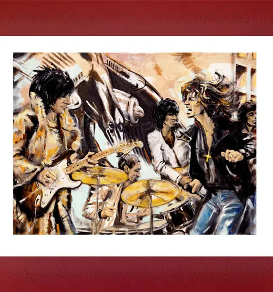 The Rolling Stones print