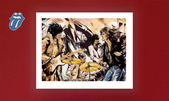 The Rolling Stones print