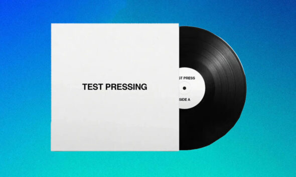 Peter Frampton Vinyl Test Pressing