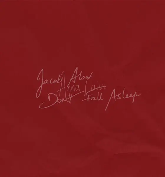 Jacob Alon Anna Calvi Don't Fall Asleep album cover