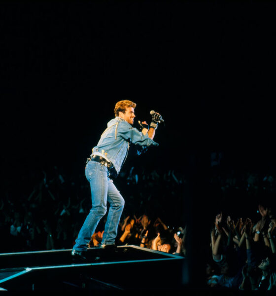 George Michael The Faith Tour film - photo credit Michael Putland