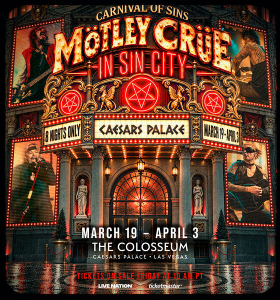 Motley Crue poster courtesy of Live Nation